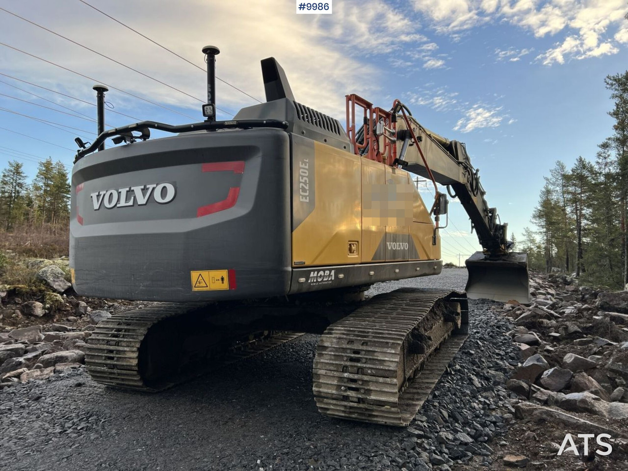 Volvo EC250EL Excavator with MOBA Excavation System, Rotor, and Bucket leasing Volvo EC250EL Excavator with MOBA Excavation System, Rotor, and Bucket: obrázek 11