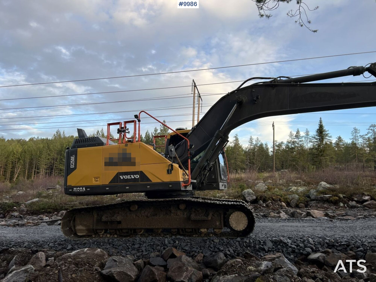 Volvo EC250EL Excavator with MOBA Excavation System, Rotor, and Bucket leasing Volvo EC250EL Excavator with MOBA Excavation System, Rotor, and Bucket: obrázek 14