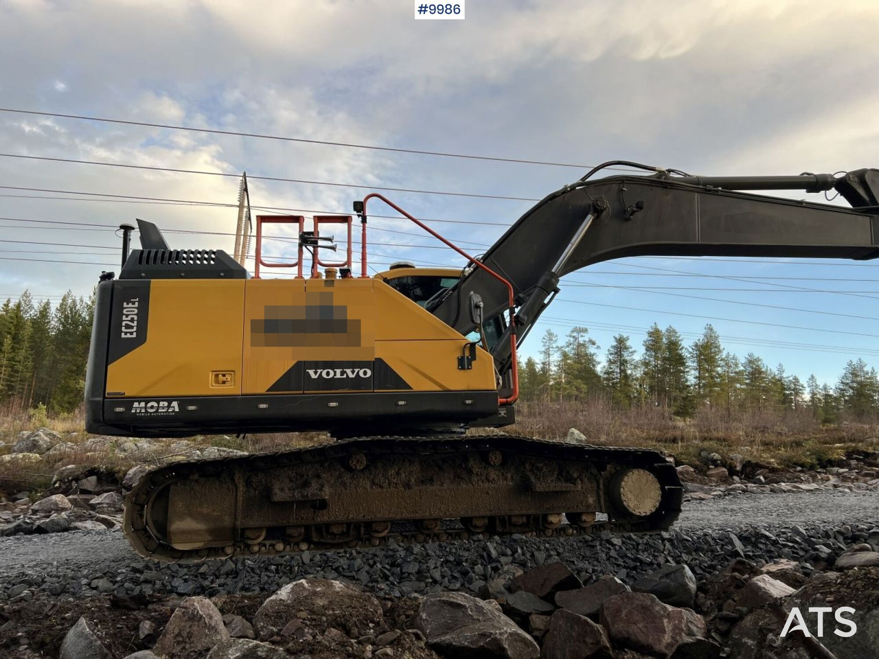 Volvo EC250EL Excavator with MOBA Excavation System, Rotor, and Bucket leasing Volvo EC250EL Excavator with MOBA Excavation System, Rotor, and Bucket: obrázek 12