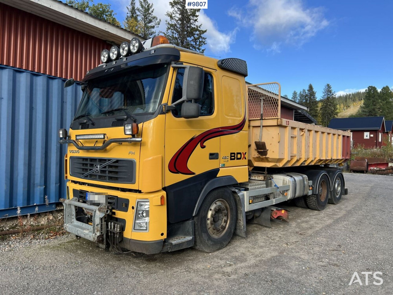 Volvo FH-480 6*2 with LAXO-Quick lock and plow equipment - Sklápěč: obrázek 1 Volvo FH-480 6*2 with LAXO-Quick lock and plow equipment - Sklápěč: obrázek 1