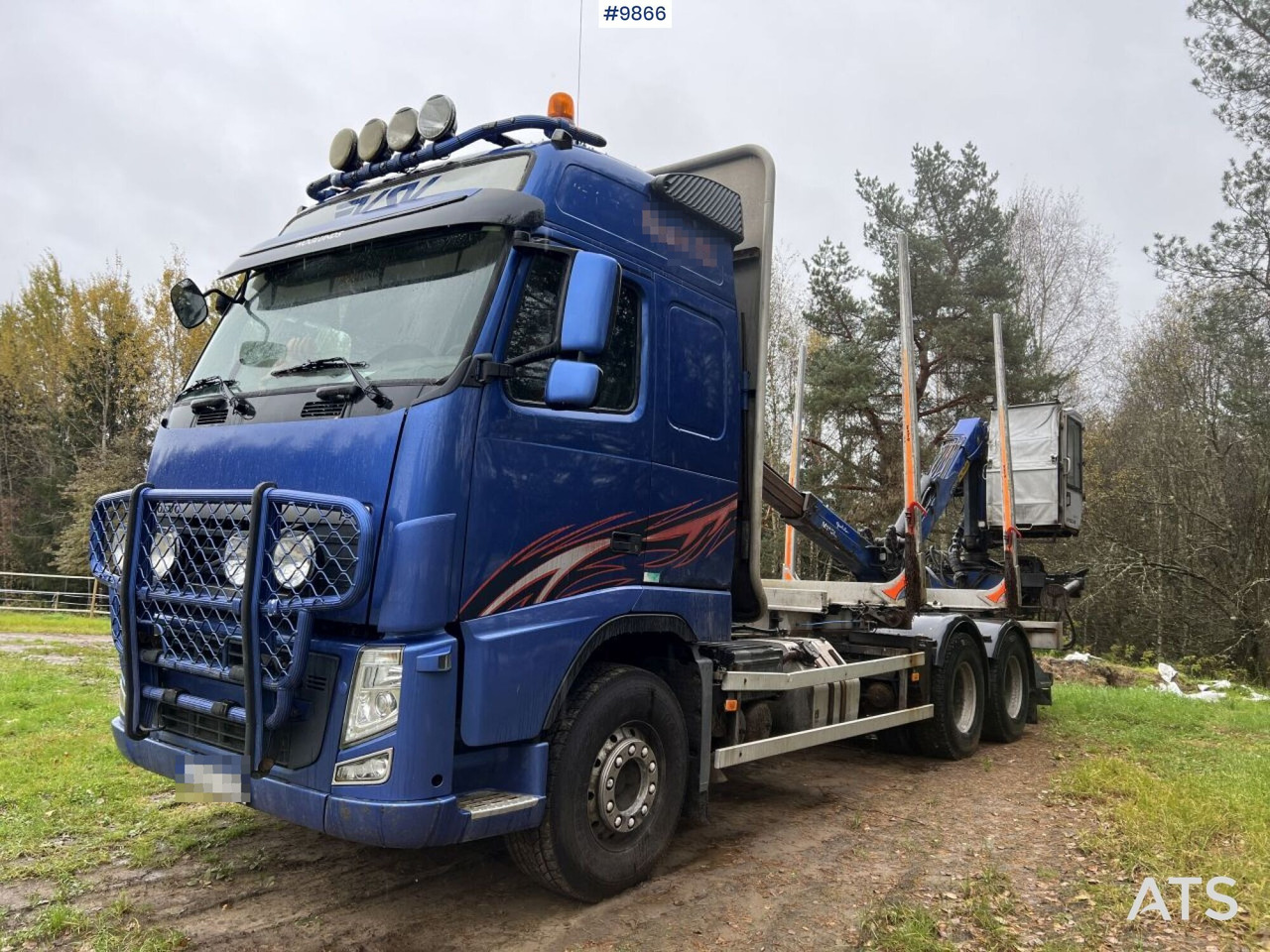 Volvo FH D13 Timber truck with Palfinger M110 crane - Lesovůz: obrázek 2 Volvo FH D13 Timber truck with Palfinger M110 crane - Lesovůz: obrázek 2