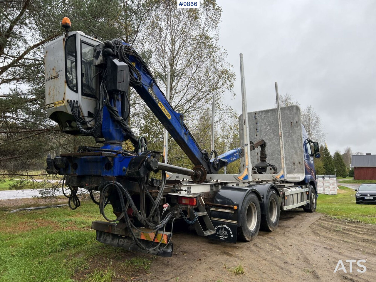 Volvo FH D13 Timber truck with Palfinger M110 crane - Lesovůz: obrázek 4 Volvo FH D13 Timber truck with Palfinger M110 crane - Lesovůz: obrázek 4