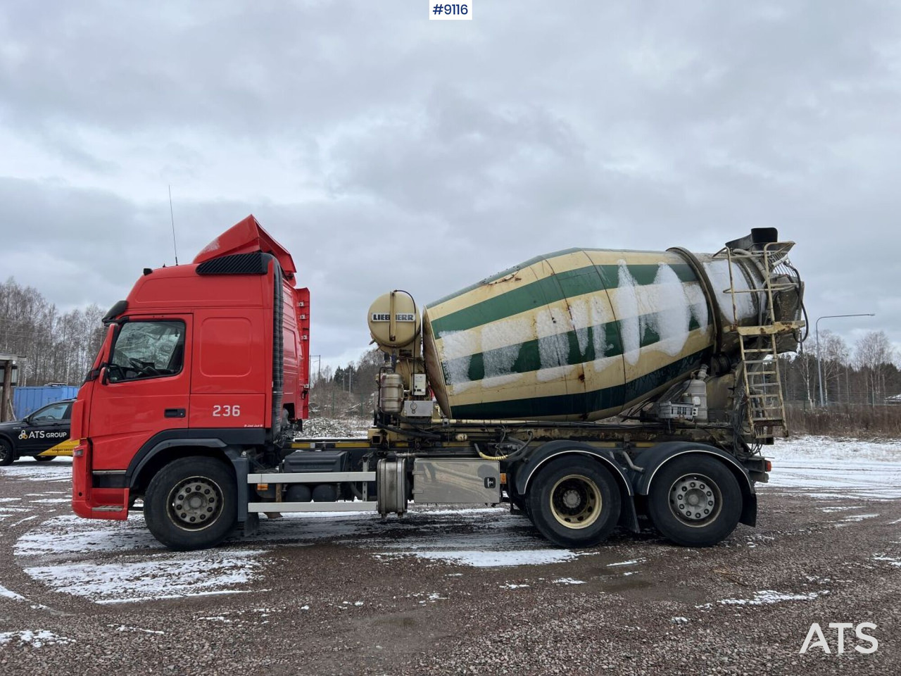 Volvo FM 6X2 Quick lock with concrete rotator (VIDEO) - Autodomíchávač: obrázek 3 Volvo FM 6X2 Quick lock with concrete rotator (VIDEO) - Autodomíchávač: obrázek 3