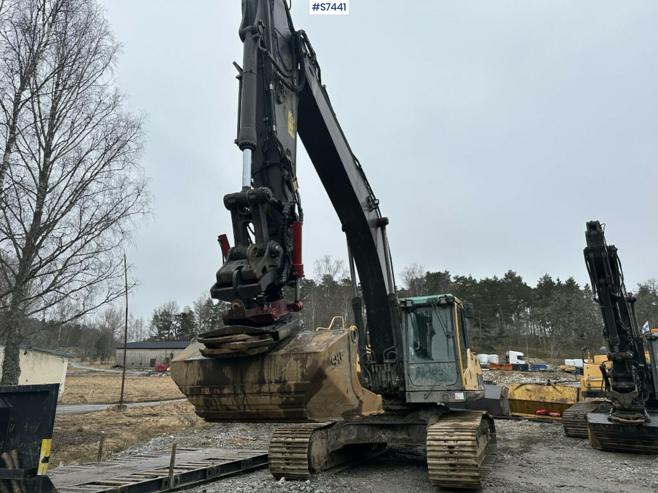 Pásové rýpadlo Wheeled excavator Volvo EC300 DL With rotor, digging system and buckets SEE VIDEO: obrázek 13