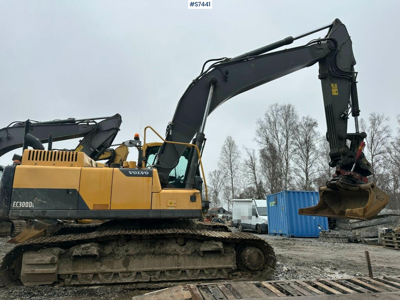 Pásové rýpadlo Wheeled excavator Volvo EC300 DL With rotor, digging system and buckets SEE VIDEO: obrázek 15
