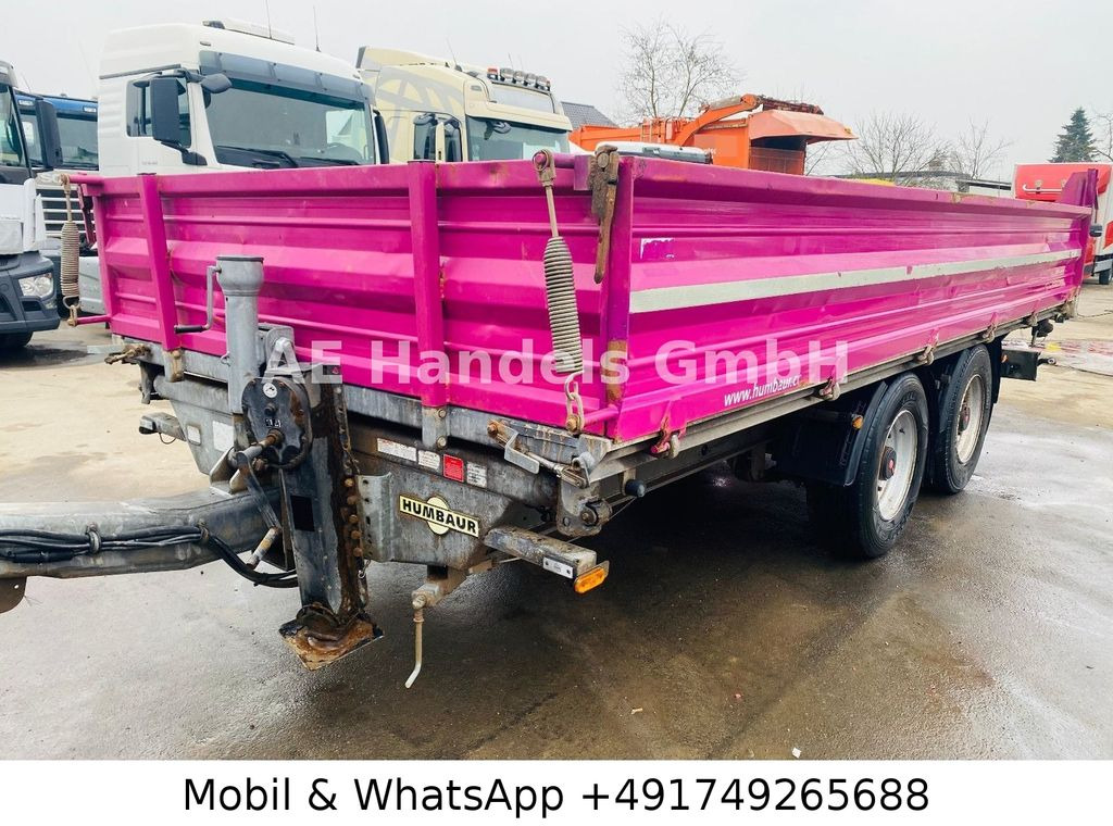 Humbaur HTK 135524 TA-BE 3 Seiten Tandem *8m³ - Sklápěcí přívěs: obrázek 1 Humbaur HTK 135524 TA-BE 3 Seiten Tandem *8m³ - Sklápěcí přívěs: obrázek 1