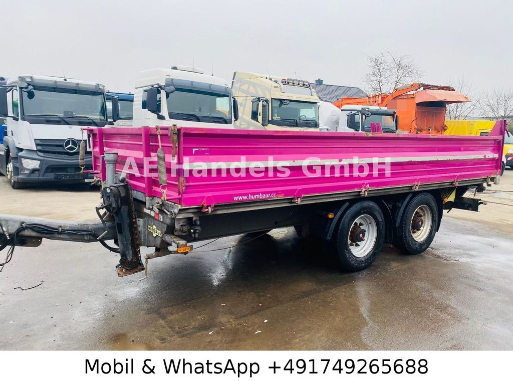 Humbaur HTK 135524 TA-BE 3 Seiten Tandem *8m³ - Sklápěcí přívěs: obrázek 4 Humbaur HTK 135524 TA-BE 3 Seiten Tandem *8m³ - Sklápěcí přívěs: obrázek 4