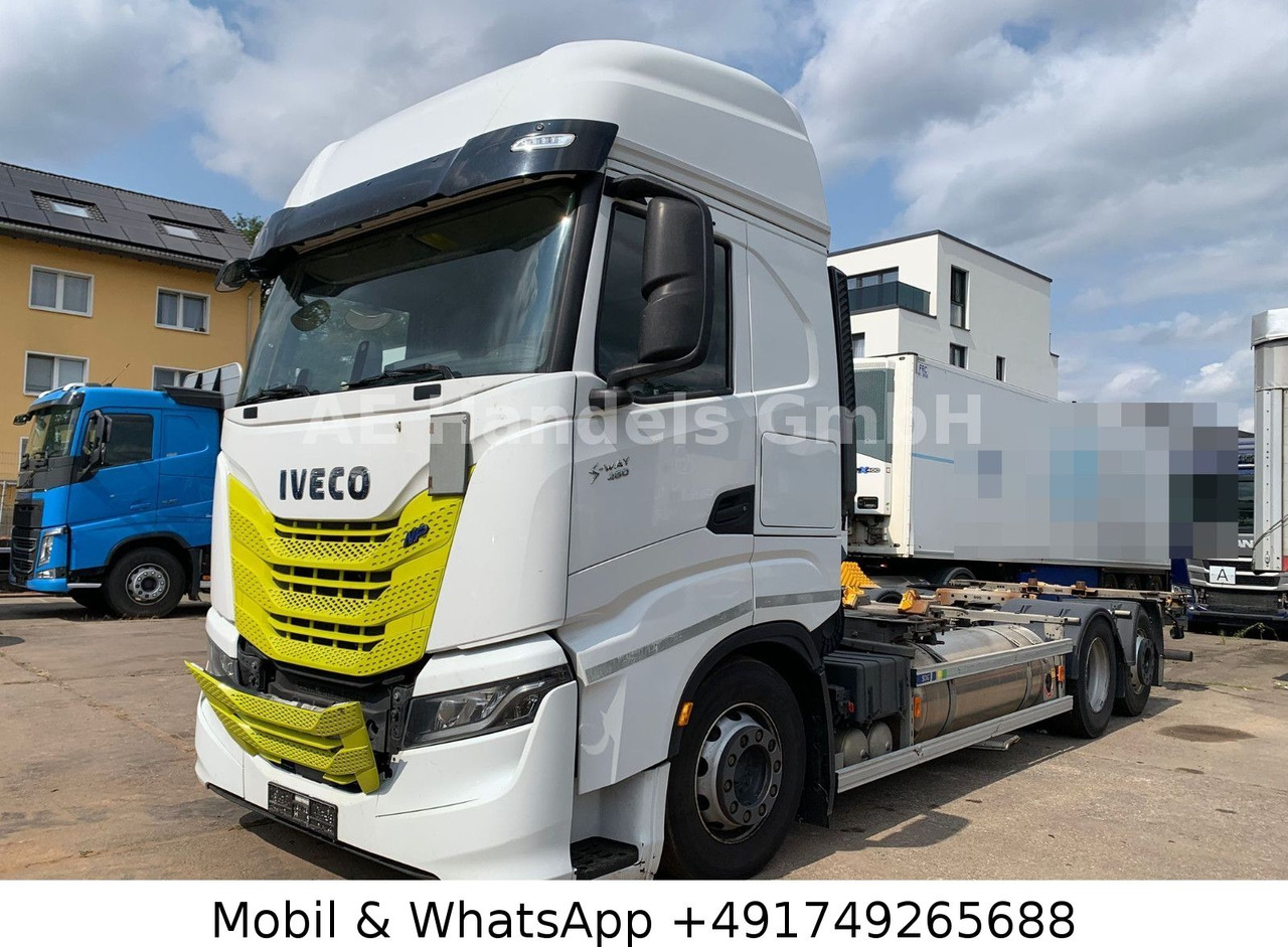 Iveco S-Way 460 LNG BDF 6x2 *Retarder/Lenk+Lift/AHK - Kontejnérový podvozek/ Výměnná nástavba: obrázek 4 Iveco S-Way 460 LNG BDF 6x2 *Retarder/Lenk+Lift/AHK - Kontejnérový podvozek/ Výměnná nástavba: obrázek 4