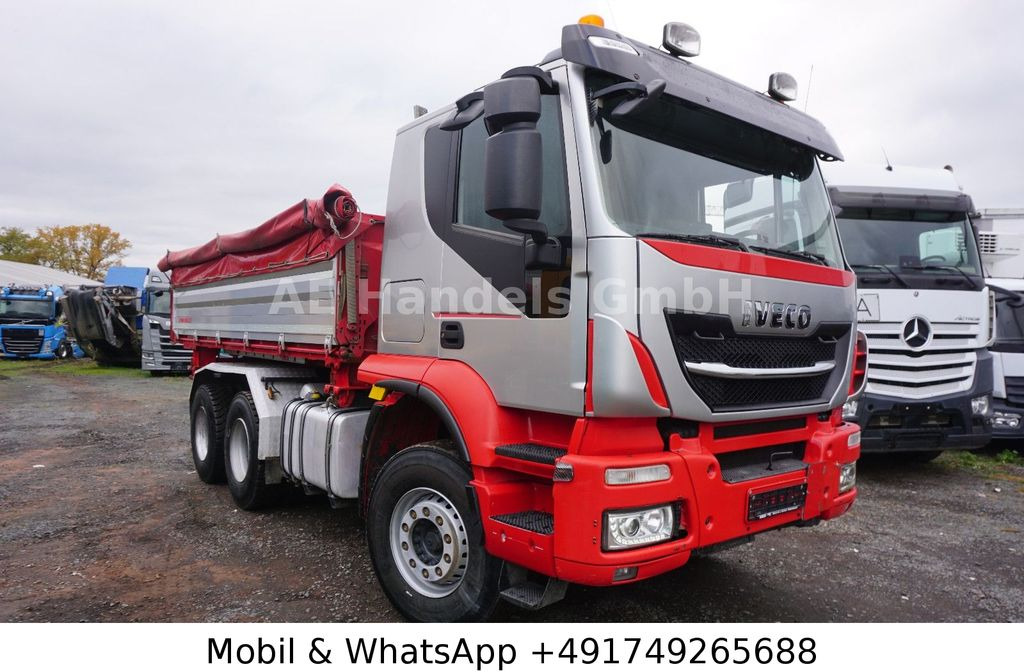Sklápěč Iveco Trakker 500 BL 6x4 *Retarder/11m³/Wechselkipper: obrázek 9