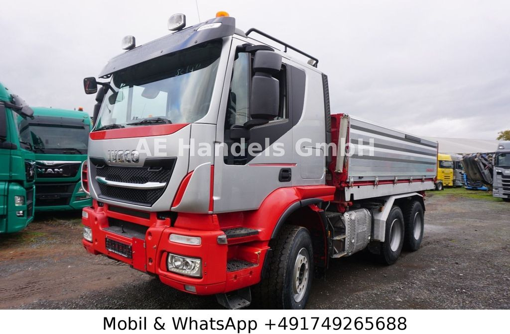 Iveco Trakker 500 BL 6x4 *Retarder/11m³/Wechselkipper - Kontejnérový podvozek/ Výměnná nástavba: obrázek 2 Iveco Trakker 500 BL 6x4 *Retarder/11m³/Wechselkipper - Kontejnérový podvozek/ Výměnná nástavba: obrázek 2