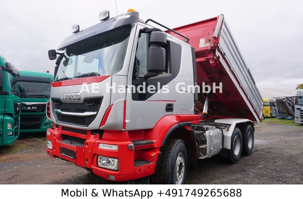 Iveco Trakker 500 BL 6x4 *Retarder/11m³/Wechselkipper - Sklápěč: obrázek 1 Iveco Trakker 500 BL 6x4 *Retarder/11m³/Wechselkipper - Sklápěč: obrázek 1