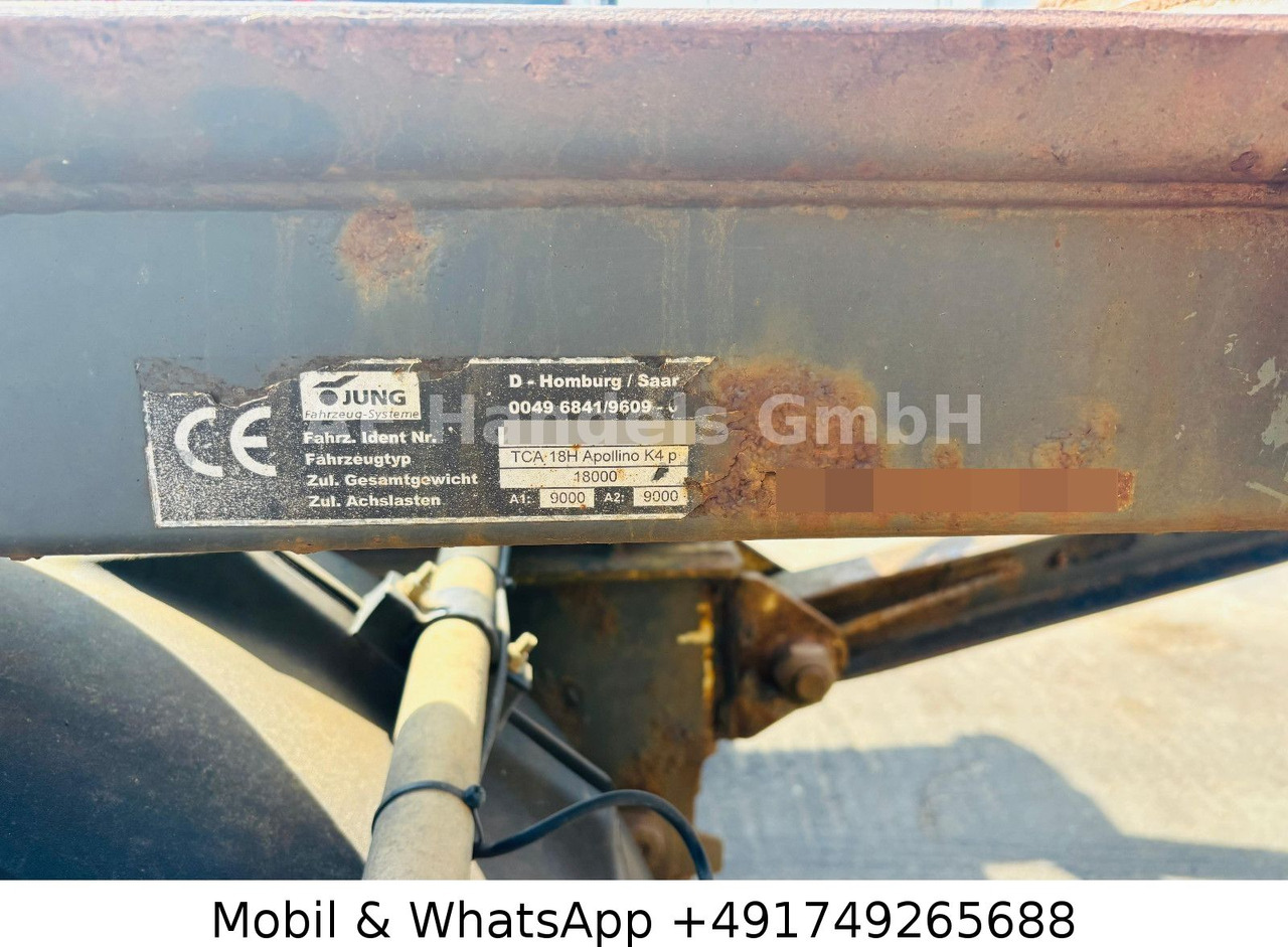 Hákový/ Ramenový nosič přívěs Jung TCA 18H Drehschemel Schlitten: obrázek 12 Hákový/ Ramenový nosič přívěs Jung TCA 18H Drehschemel Schlitten: obrázek 12