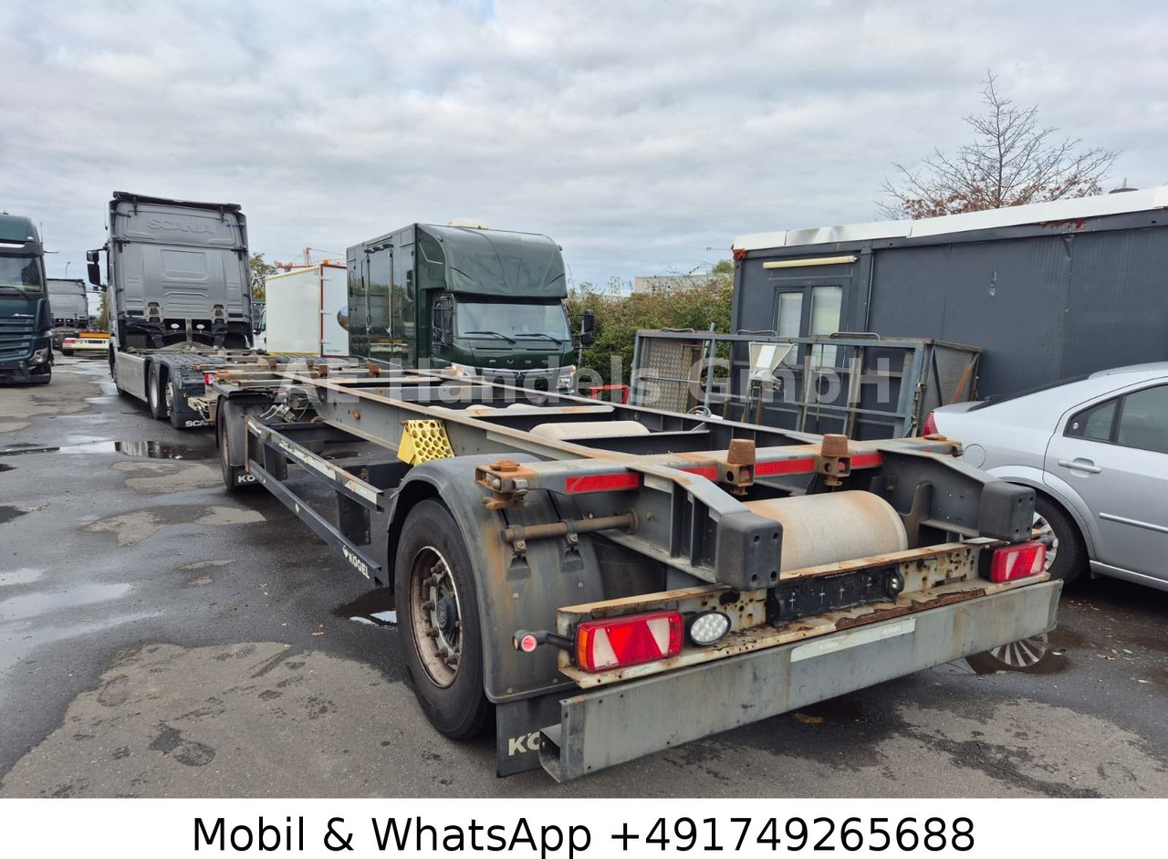 Kögel AW 18 BDF Drehschemel *Scheibenbremsen/Vollluft - Kontejnerovy přívěs/ Výměnná nástavba: obrázek 4 Kögel AW 18 BDF Drehschemel *Scheibenbremsen/Vollluft - Kontejnerovy přívěs/ Výměnná nástavba: obrázek 4