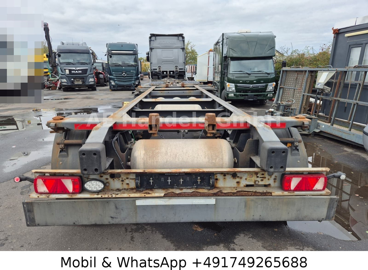 Kögel AW 18 BDF Drehschemel *Scheibenbremsen/Vollluft - Kontejnerovy přívěs/ Výměnná nástavba: obrázek 3 Kögel AW 18 BDF Drehschemel *Scheibenbremsen/Vollluft - Kontejnerovy přívěs/ Výměnná nástavba: obrázek 3