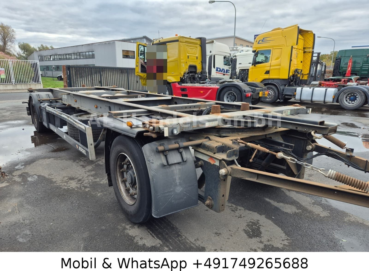 Kögel AW 18 BDF Drehschemel *Scheibenbremsen/Vollluft - Kontejnerovy přívěs/ Výměnná nástavba: obrázek 1 Kögel AW 18 BDF Drehschemel *Scheibenbremsen/Vollluft - Kontejnerovy přívěs/ Výměnná nástavba: obrázek 1