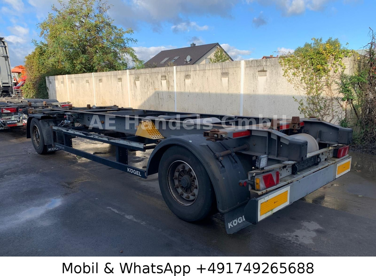 Kögel AW 18 BDF Drehschemel *Scheibenbremsen/Vollluft - Kontejnerovy přívěs/ Výměnná nástavba: obrázek 4 Kögel AW 18 BDF Drehschemel *Scheibenbremsen/Vollluft - Kontejnerovy přívěs/ Výměnná nástavba: obrázek 4