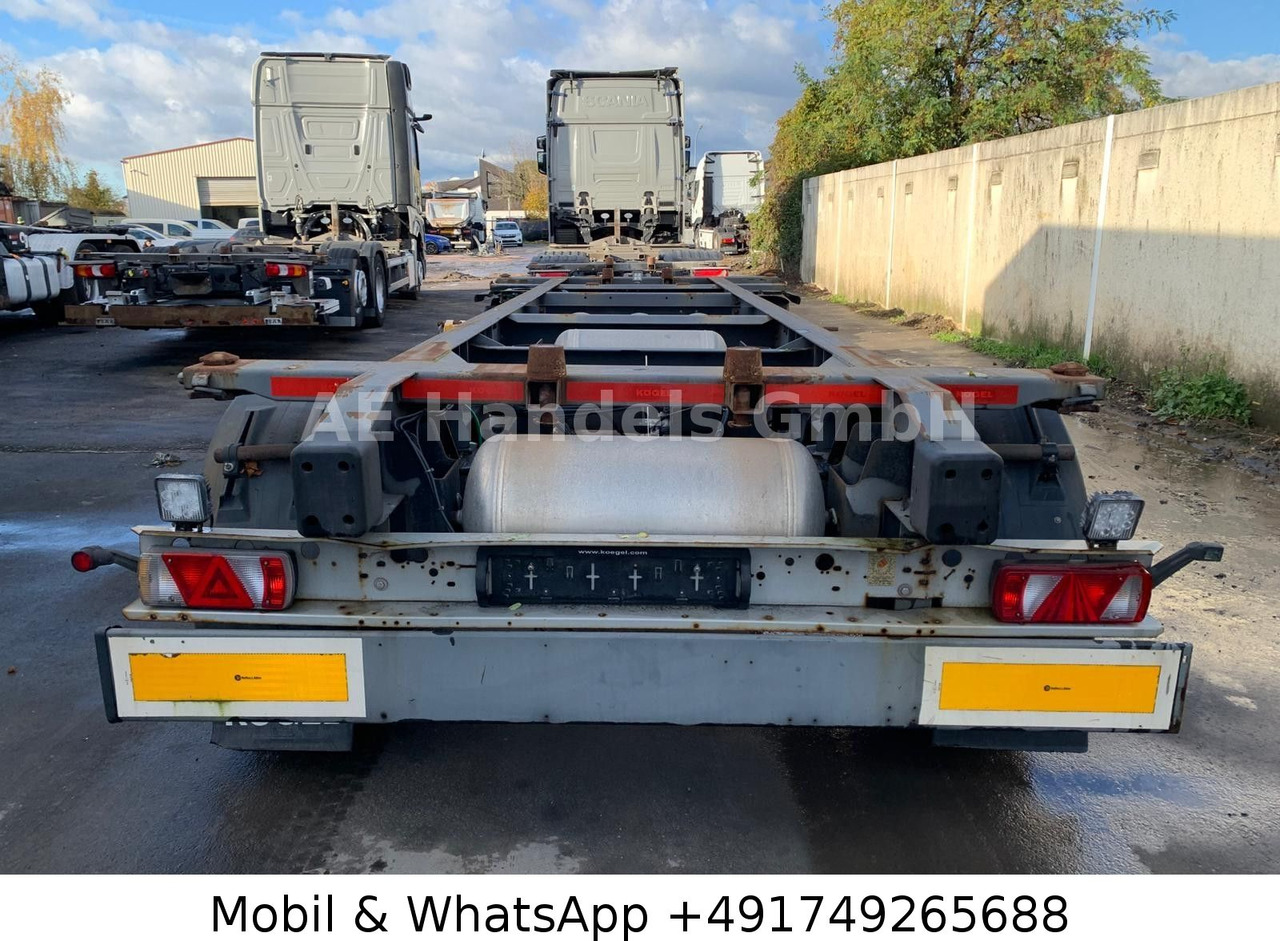 Kögel AW 18 BDF Drehschemel *Scheibenbremsen/Vollluft - Kontejnerovy přívěs/ Výměnná nástavba: obrázek 3 Kögel AW 18 BDF Drehschemel *Scheibenbremsen/Vollluft - Kontejnerovy přívěs/ Výměnná nástavba: obrázek 3