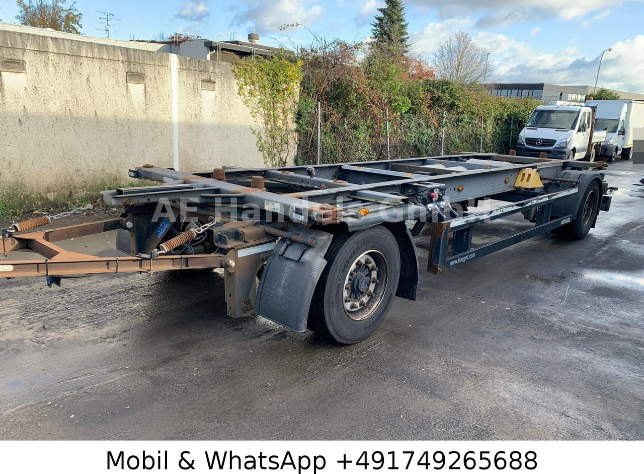 Kögel AW 18 BDF Drehschemel *Scheibenbremsen/Vollluft - Kontejnerovy přívěs/ Výměnná nástavba: obrázek 5 Kögel AW 18 BDF Drehschemel *Scheibenbremsen/Vollluft - Kontejnerovy přívěs/ Výměnná nástavba: obrázek 5