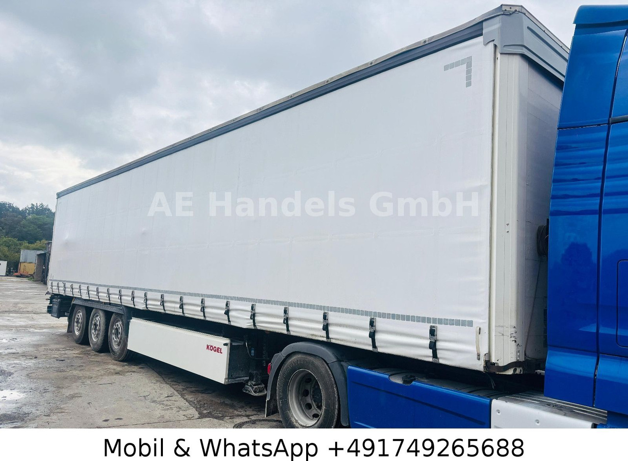 Kögel SN 24-1*Alcoa/Edscha/Tautliner/Liftachse/AirPipe - Plachtový návěs: obrázek 1 Kögel SN 24-1*Alcoa/Edscha/Tautliner/Liftachse/AirPipe - Plachtový návěs: obrázek 1