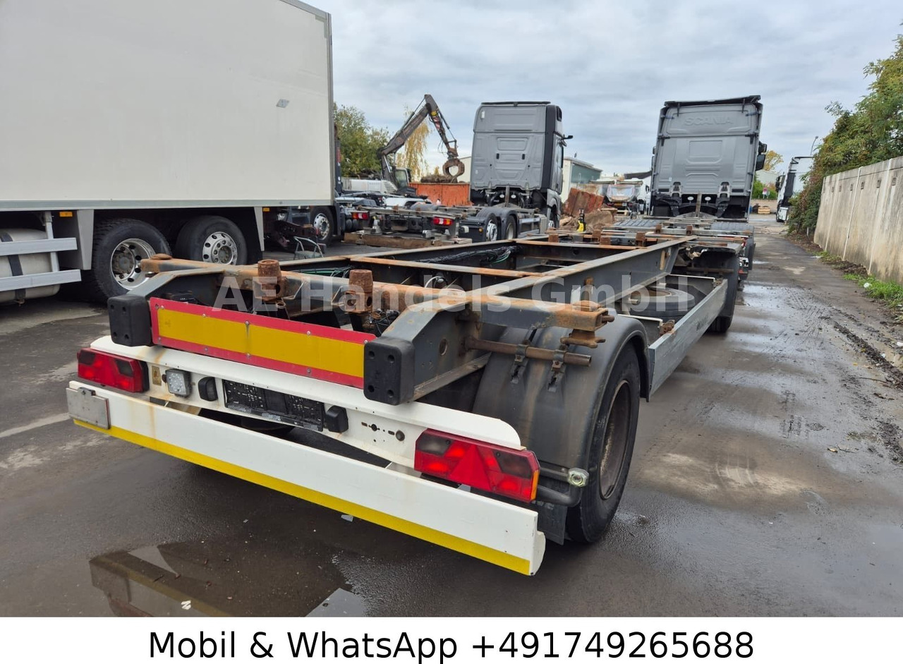 Krone AZW 18 BDF Drehschermel*Scheibenbremsen/VollLuft - Kontejnerovy přívěs/ Výměnná nástavba: obrázek 5 Krone AZW 18 BDF Drehschermel*Scheibenbremsen/VollLuft - Kontejnerovy přívěs/ Výměnná nástavba: obrázek 5