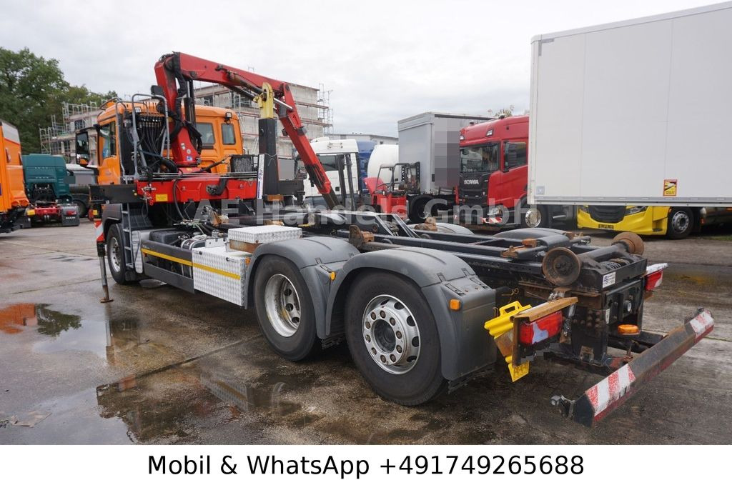 MAN TGS 26.400 BL *Hyva-20.60S/HMF-1444-22/Lenk+Lift - Hákový nosič kontejnerů, Auto s hydraulickou rukou: obrázek 5 MAN TGS 26.400 BL *Hyva-20.60S/HMF-1444-22/Lenk+Lift - Hákový nosič kontejnerů, Auto s hydraulickou rukou: obrázek 5