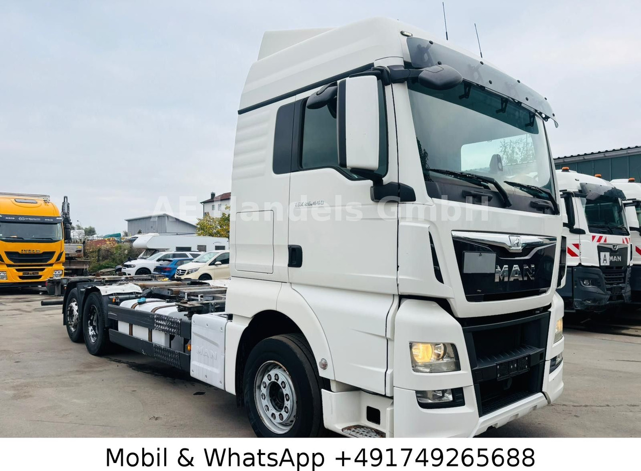 MAN TGX 26.440 BDF XLX LL 6x2 *Retarder/ACC/Lift/AHK - Kontejnérový podvozek/ Výměnná nástavba: obrázek 1 MAN TGX 26.440 BDF XLX LL 6x2 *Retarder/ACC/Lift/AHK - Kontejnérový podvozek/ Výměnná nástavba: obrázek 1