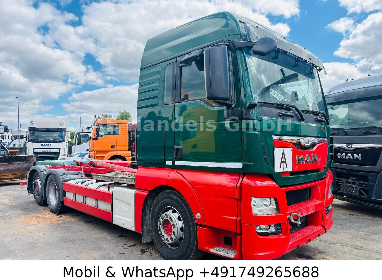MAN TGX 26.440 XLX BL 6x2 *Retarder/MEILLER-RK-20.65 - Hákový nosič kontejnerů, Auto s hydraulickou rukou: obrázek 1 MAN TGX 26.440 XLX BL 6x2 *Retarder/MEILLER-RK-20.65 - Hákový nosič kontejnerů, Auto s hydraulickou rukou: obrázek 1