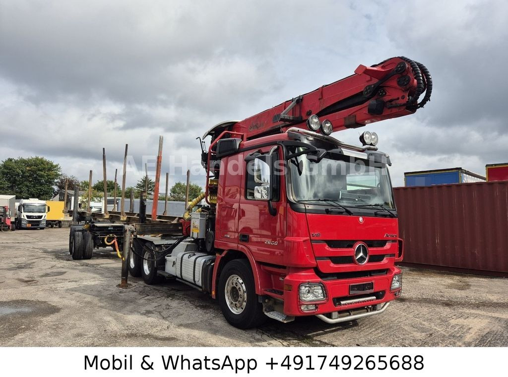 Mercedes-Benz Actros III 2660 L BL 6x4 *Retarder/AP/Palfinger Mercedes-Benz Actros III 2660 L BL 6x4 *Retarder/AP/Palfinger - Lesovůz: obrázek 1 Mercedes-Benz Actros III 2660 L BL 6x4 *Retarder/AP/Palfinger Mercedes-Benz Actros III 2660 L BL 6x4 *Retarder/AP/Palfinger - Lesovůz: obrázek 1