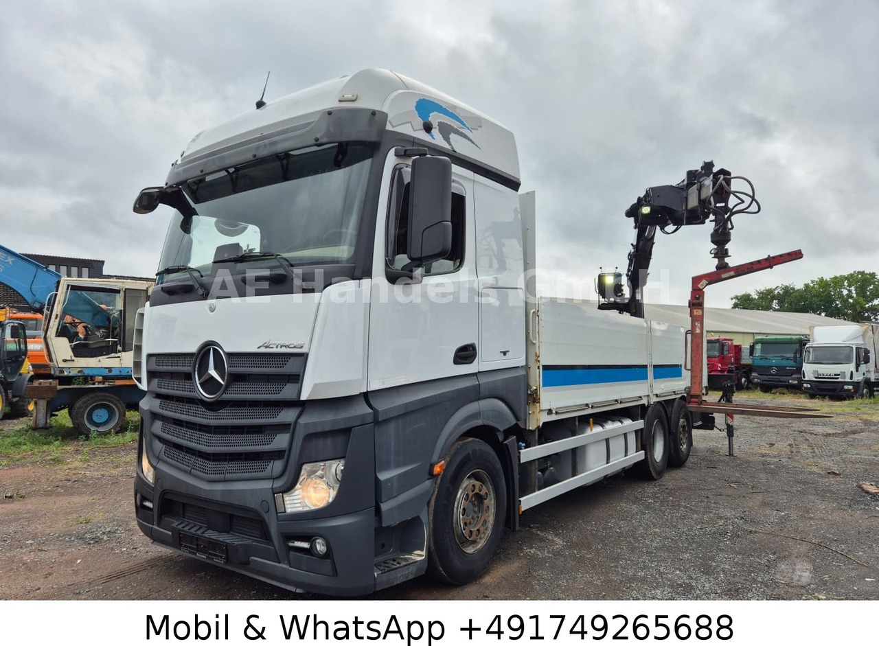 Mercedes-Benz Actros IV 2645 L LL 6x2 *Retarder/Hiab-177K-Pro - Nákladní automobil valníkový/ Plošinový, Auto s hydraulickou rukou: obrázek 1 Mercedes-Benz Actros IV 2645 L LL 6x2 *Retarder/Hiab-177K-Pro - Nákladní automobil valníkový/ Plošinový, Auto s hydraulickou rukou: obrázek 1