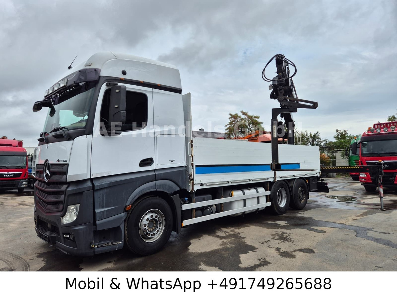 Mercedes-Benz Actros IV 2645 L LL 6x2 *Retarder/Hiab-177K-Pro - Nákladní automobil valníkový/ Plošinový, Auto s hydraulickou rukou: obrázek 2 Mercedes-Benz Actros IV 2645 L LL 6x2 *Retarder/Hiab-177K-Pro - Nákladní automobil valníkový/ Plošinový, Auto s hydraulickou rukou: obrázek 2