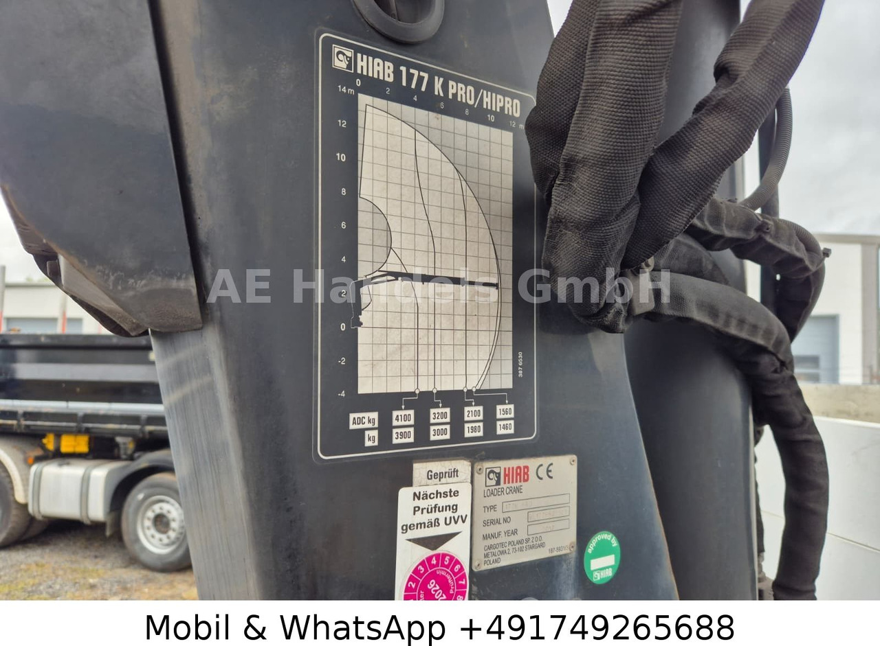 Nákladní automobil valníkový/ Plošinový, Auto s hydraulickou rukou Mercedes-Benz Actros IV 2646 L LL 6x2 *Retarder/Hiab-177K-Pro: obrázek 13