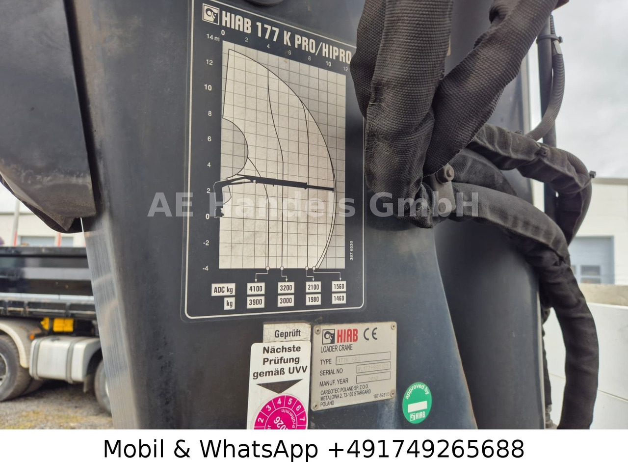 Nákladní automobil valníkový/ Plošinový, Auto s hydraulickou rukou Mercedes-Benz Actros IV 2646 L LL 6x2 *Retarder/Hiab-177K-Pro: obrázek 17