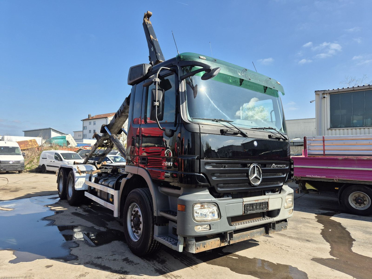 Mercedes-Benz Actros MP2 2641 M BL 6x4*MEILLER-RK-20.67/Analog - Hákový nosič kontejnerů: obrázek 1 Mercedes-Benz Actros MP2 2641 M BL 6x4*MEILLER-RK-20.67/Analog - Hákový nosič kontejnerů: obrázek 1