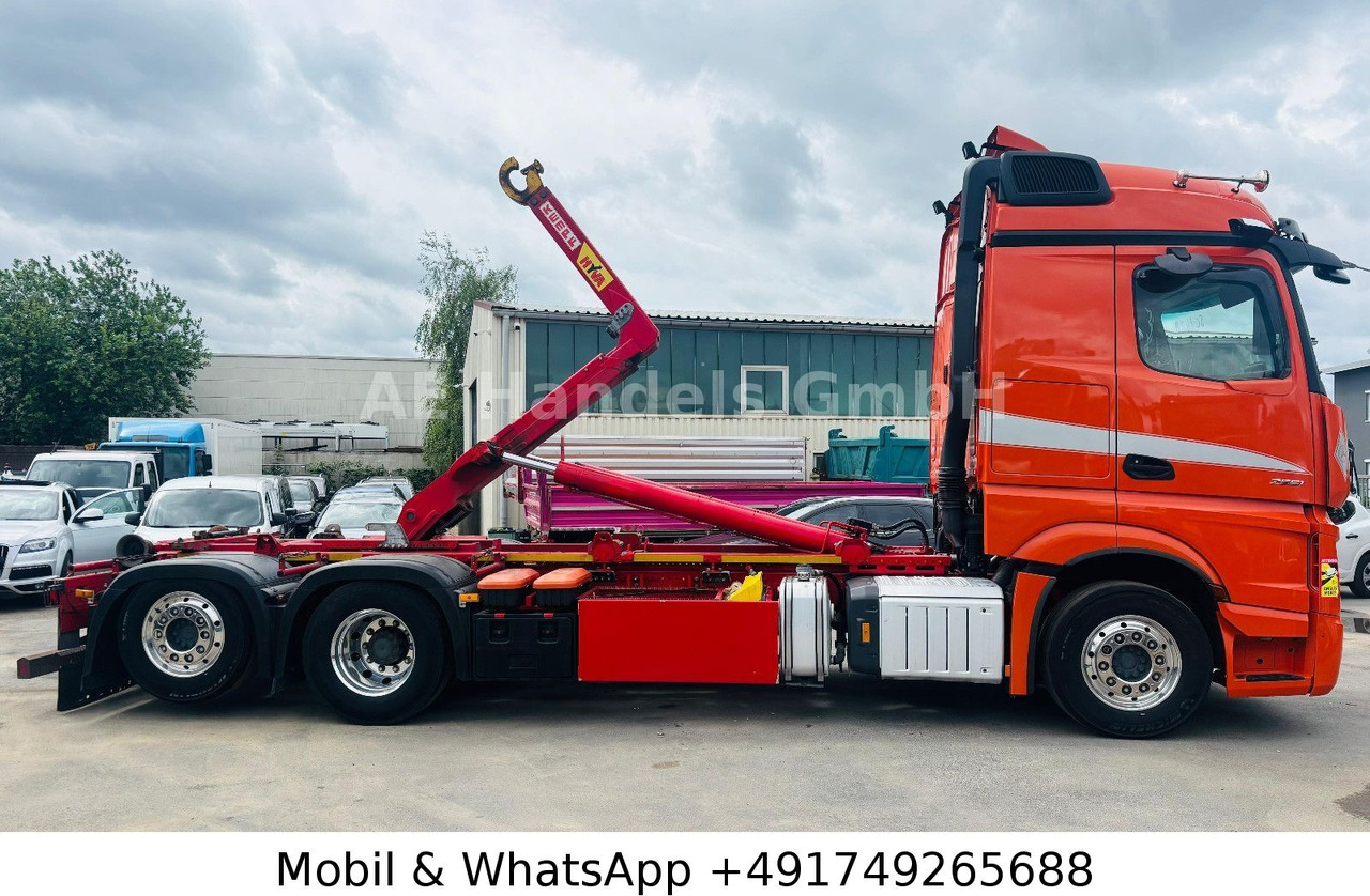 Mercedes-Benz Actros V 2551 L BL 6x2 *Retarder/Hyva-18-60-S - Hákový nosič kontejnerů, Auto s hydraulickou rukou: obrázek 3 Mercedes-Benz Actros V 2551 L BL 6x2 *Retarder/Hyva-18-60-S - Hákový nosič kontejnerů, Auto s hydraulickou rukou: obrázek 3
