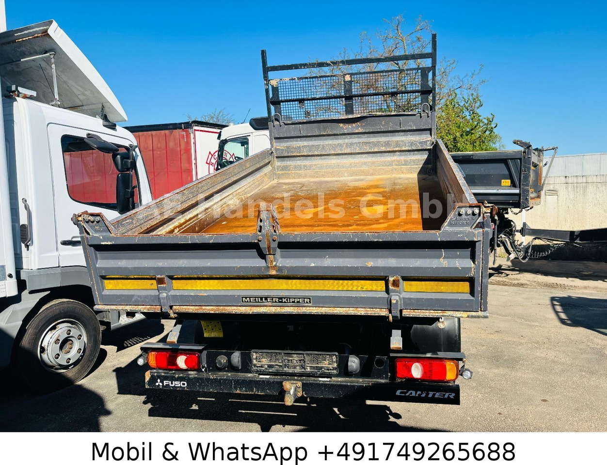 Mitsubishi Canter Fuso 7C15 BB 3 Seiten *Manual/MEILLER-3m³ - Dodávka sklápěč: obrázek 4 Mitsubishi Canter Fuso 7C15 BB 3 Seiten *Manual/MEILLER-3m³ - Dodávka sklápěč: obrázek 4