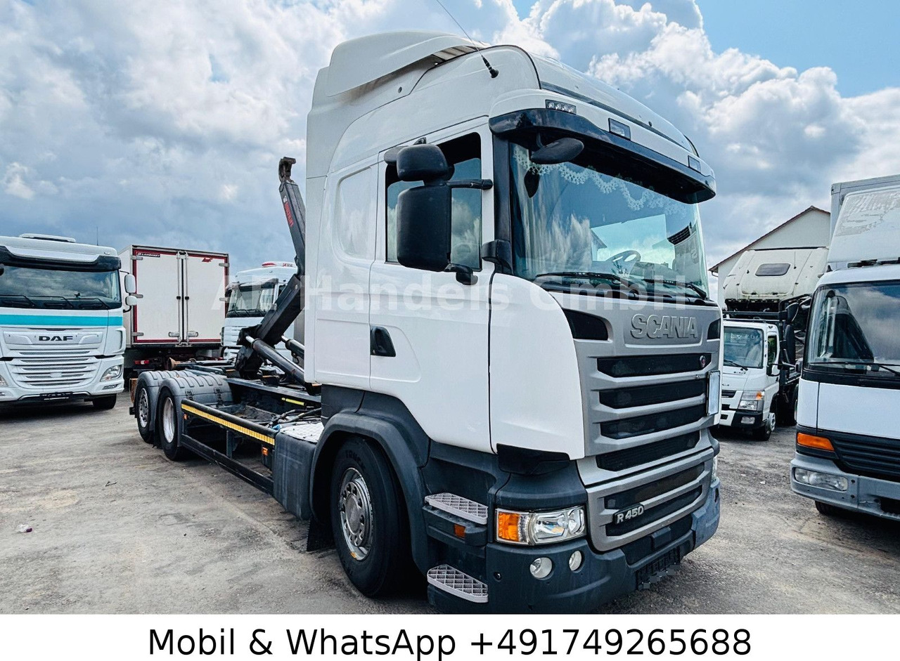 Scania R450 LL 6x2 *Retarder/Hiab-OPT20S59/Standklima - Hákový nosič kontejnerů: obrázek 2 Scania R450 LL 6x2 *Retarder/Hiab-OPT20S59/Standklima - Hákový nosič kontejnerů: obrázek 2