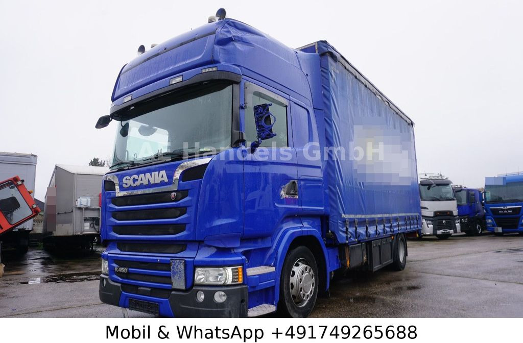 Scania R450 TopLine LL *Retarder/Edscha/Tautliner/AHK - Plachtový nákladní auto: obrázek 1 Scania R450 TopLine LL *Retarder/Edscha/Tautliner/AHK - Plachtový nákladní auto: obrázek 1