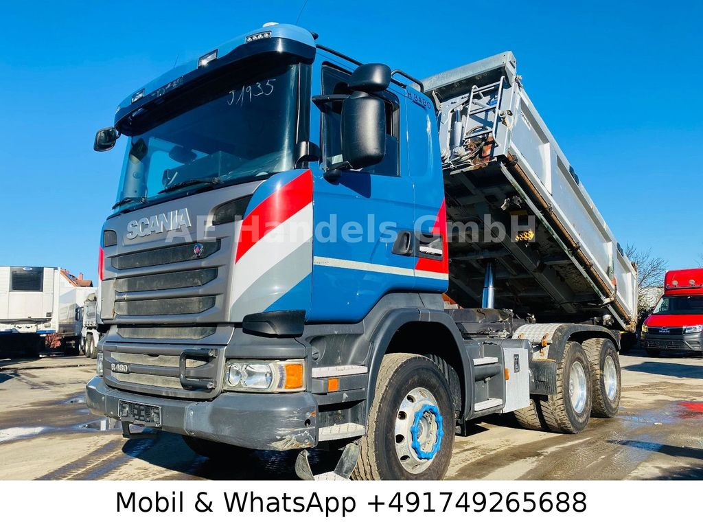 Scania R480 BB 6x4 Dautel*Retarder/Bordmatik/10m³/Alcoa - Sklápěč: obrázek 1 Scania R480 BB 6x4 Dautel*Retarder/Bordmatik/10m³/Alcoa - Sklápěč: obrázek 1