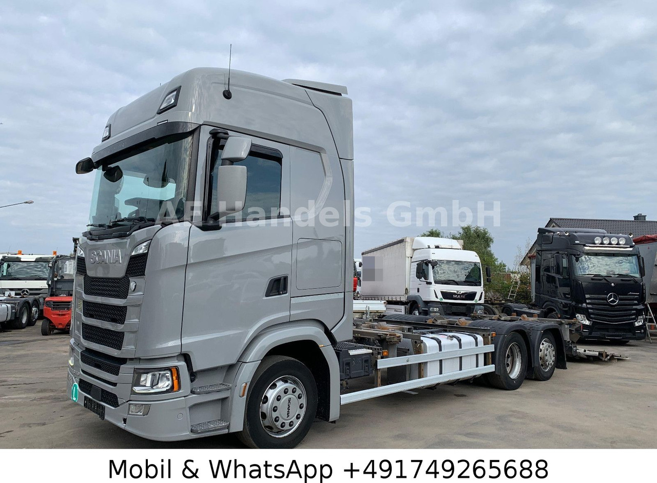 Scania S450 HighLine BDF *Retarder/Lenk+Lift/Multi/LBW - Kontejnérový podvozek/ Výměnná nástavba: obrázek 3 Scania S450 HighLine BDF *Retarder/Lenk+Lift/Multi/LBW - Kontejnérový podvozek/ Výměnná nástavba: obrázek 3