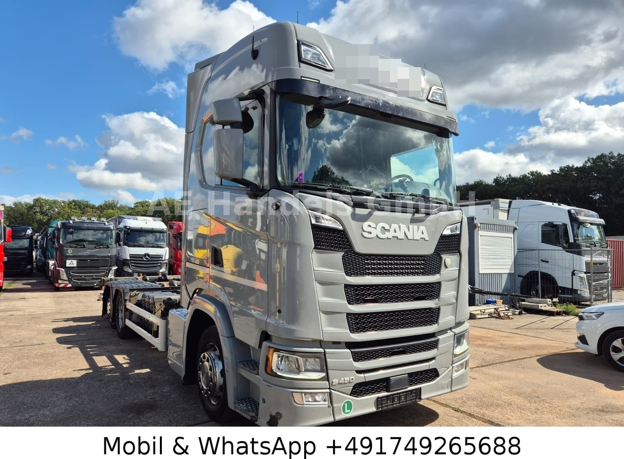 Scania S450 HighLine BDF *Retarder/Lenk+Lift/Multi/LBW - Kontejnérový podvozek/ Výměnná nástavba: obrázek 1 Scania S450 HighLine BDF *Retarder/Lenk+Lift/Multi/LBW - Kontejnérový podvozek/ Výměnná nástavba: obrázek 1