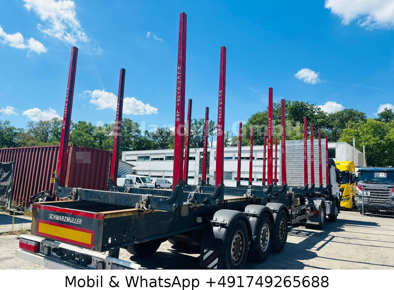 Schwarzmüller S1 Y-Serie Lang-Holz *8x Rungen/Liftachse/Alcoa - Klanicový návěs: obrázek 2 Schwarzmüller S1 Y-Serie Lang-Holz *8x Rungen/Liftachse/Alcoa - Klanicový návěs: obrázek 2