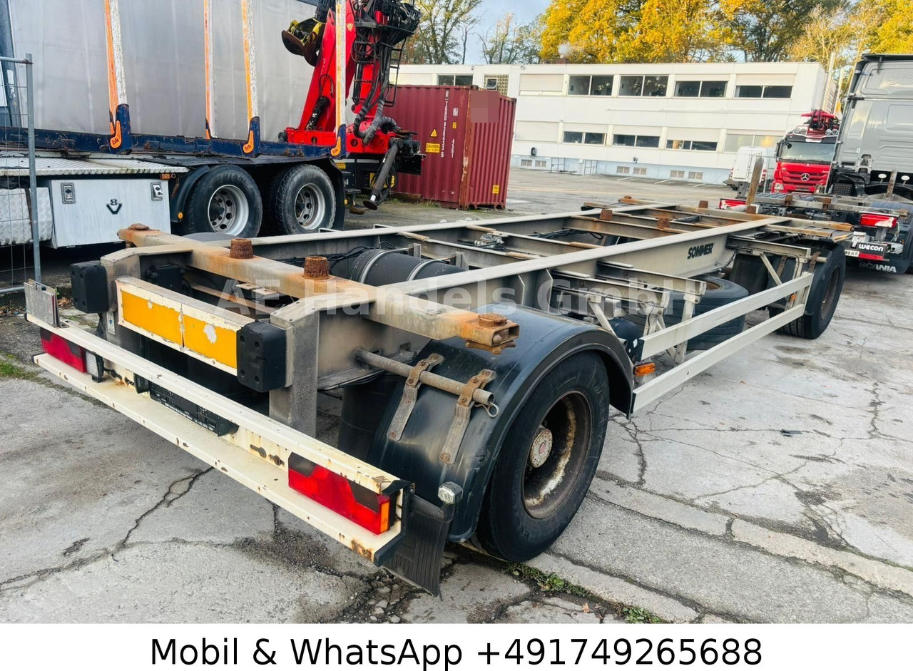 Sommer AW 18T Drehschemel BDF *Luft/Luft*Scheibenbremse - Kontejnerovy přívěs/ Výměnná nástavba: obrázek 5 Sommer AW 18T Drehschemel BDF *Luft/Luft*Scheibenbremse - Kontejnerovy přívěs/ Výměnná nástavba: obrázek 5