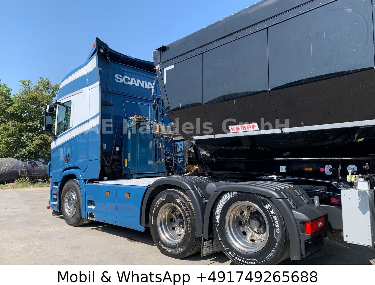 Scania R580 V8 HighLine 6x2*Retarder/Hydr/66To/Lift/ACC - Tahač: obrázek 2 Scania R580 V8 HighLine 6x2*Retarder/Hydr/66To/Lift/ACC - Tahač: obrázek 2