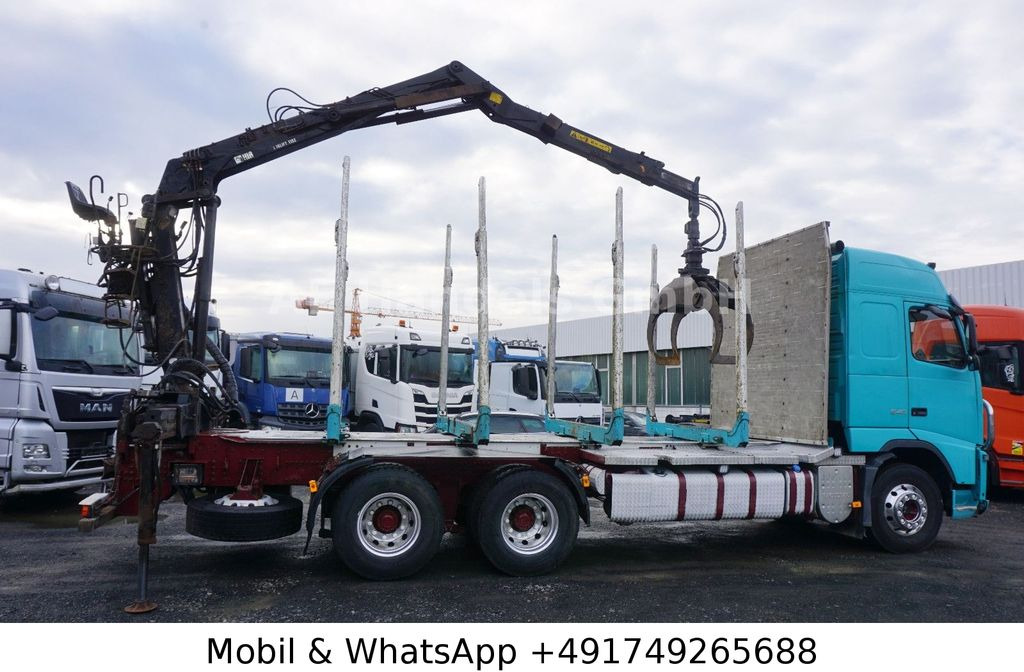 Lesovůz, Auto s hydraulickou rukou Volvo FH 540 Globe BL 6x4 Hiab 115z-80  *VEB+/AHK: obrázek 6