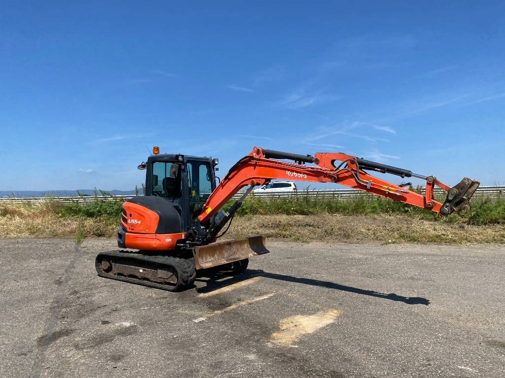 Kubota U55-4 1er Main/Certificat CE endommagée - Mini rýpadlo: obrázek 3 Kubota U55-4 1er Main/Certificat CE endommagée - Mini rýpadlo: obrázek 3