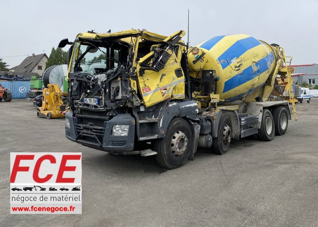 MAN MAN TGS 32-420 / STETTER AM-UltraEco endommagé - Autodomíchávač: obrázek 1 MAN MAN TGS 32-420 / STETTER AM-UltraEco endommagé - Autodomíchávač: obrázek 1