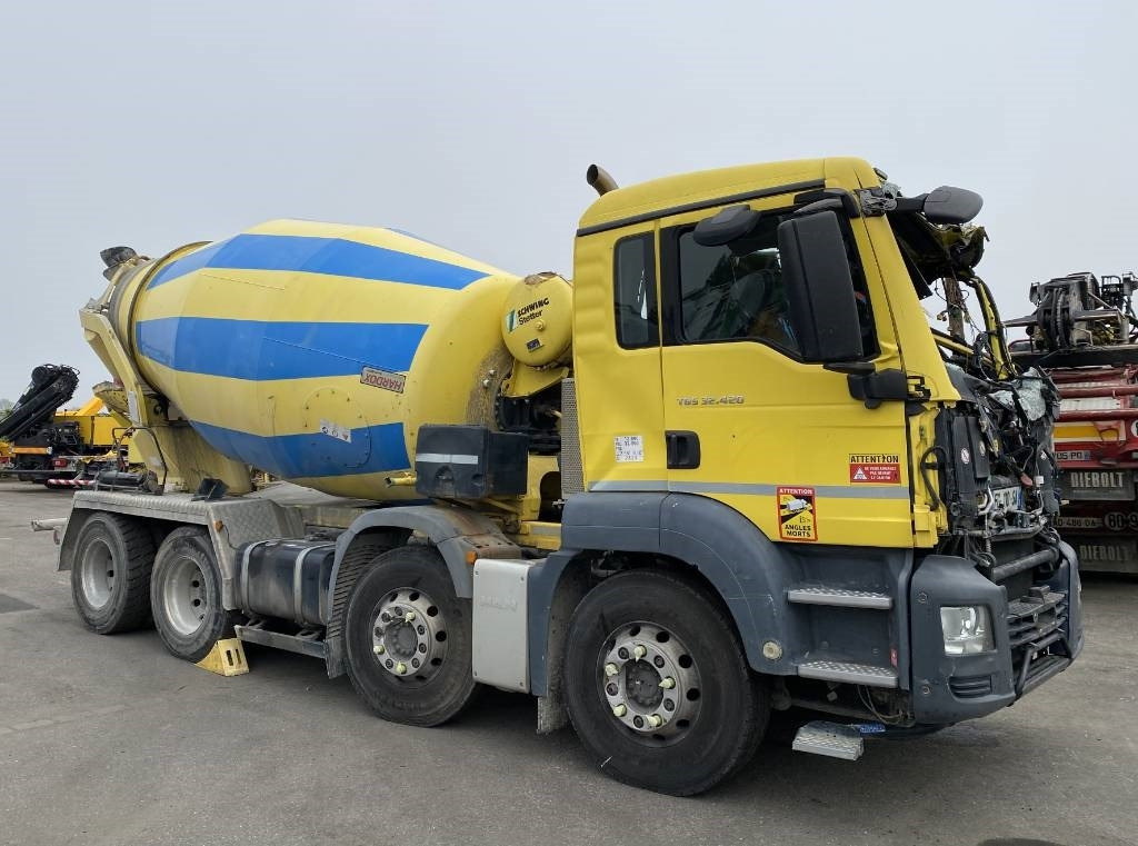 MAN MAN TGS 32-420 / STETTER AM-UltraEco endommagé - Autodomíchávač: obrázek 3 MAN MAN TGS 32-420 / STETTER AM-UltraEco endommagé - Autodomíchávač: obrázek 3