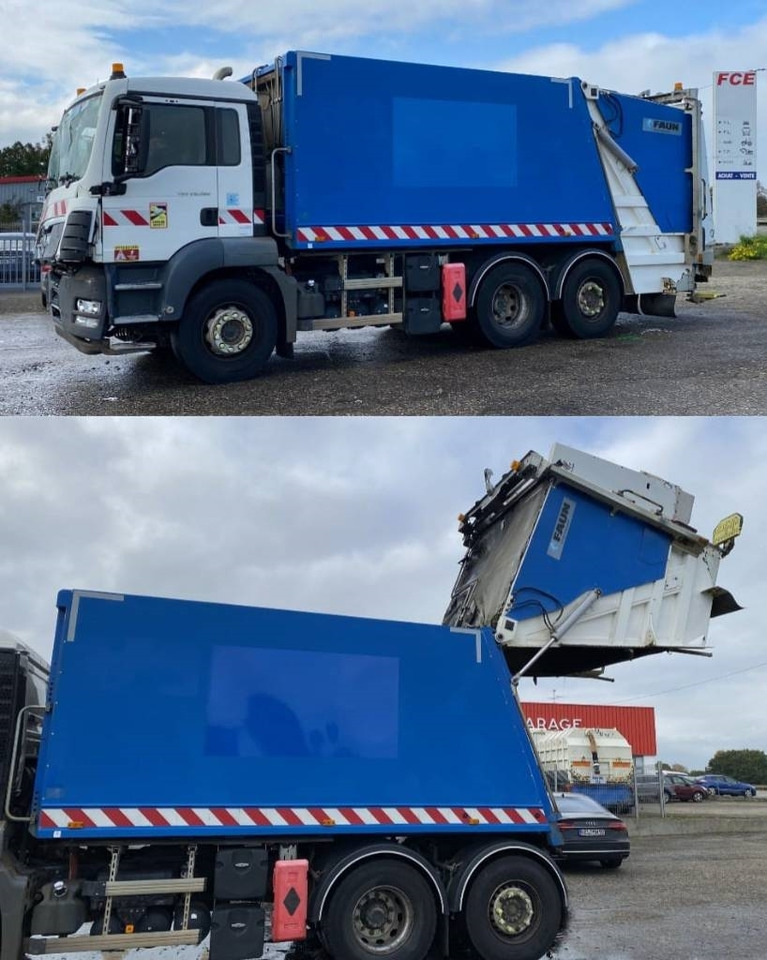 MAN TGS 26.360-6x2 FAUN VR5Z/ZÖLLER endommagé - Vůz na odvoz odpadků: obrázek 2 MAN TGS 26.360-6x2 FAUN VR5Z/ZÖLLER endommagé - Vůz na odvoz odpadků: obrázek 2