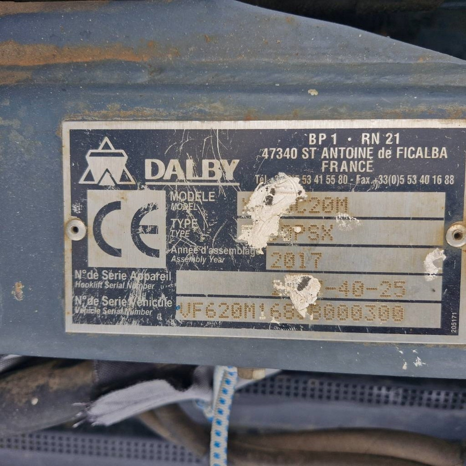 Hákový nosič kontejnerů Renault D Wide 380: obrázek 34