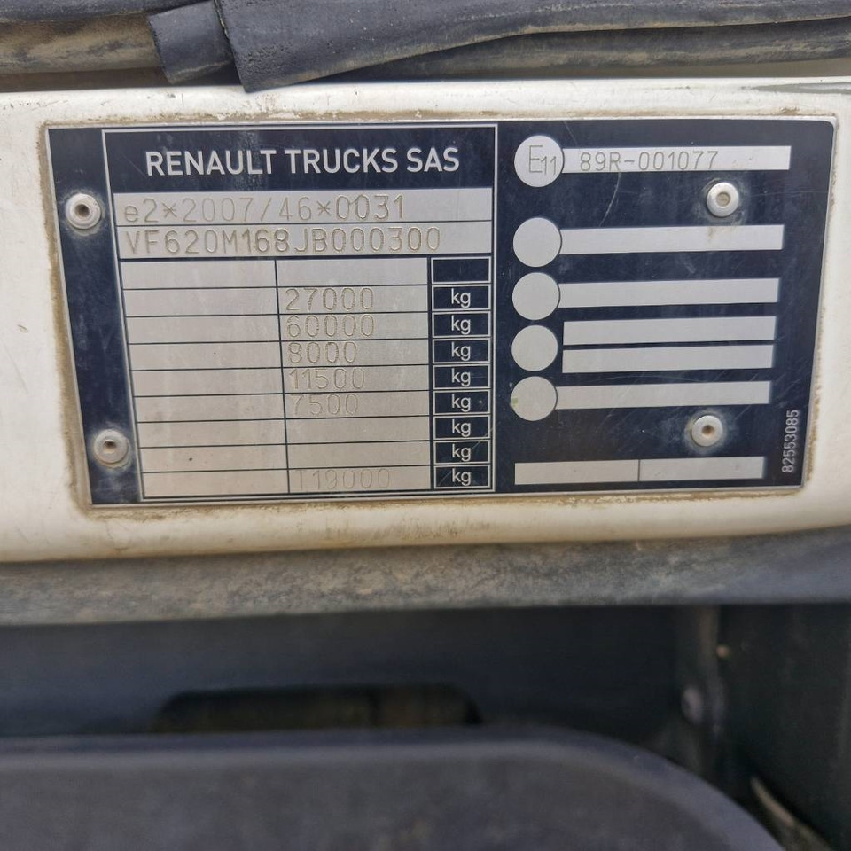 Hákový nosič kontejnerů Renault D Wide 380: obrázek 49